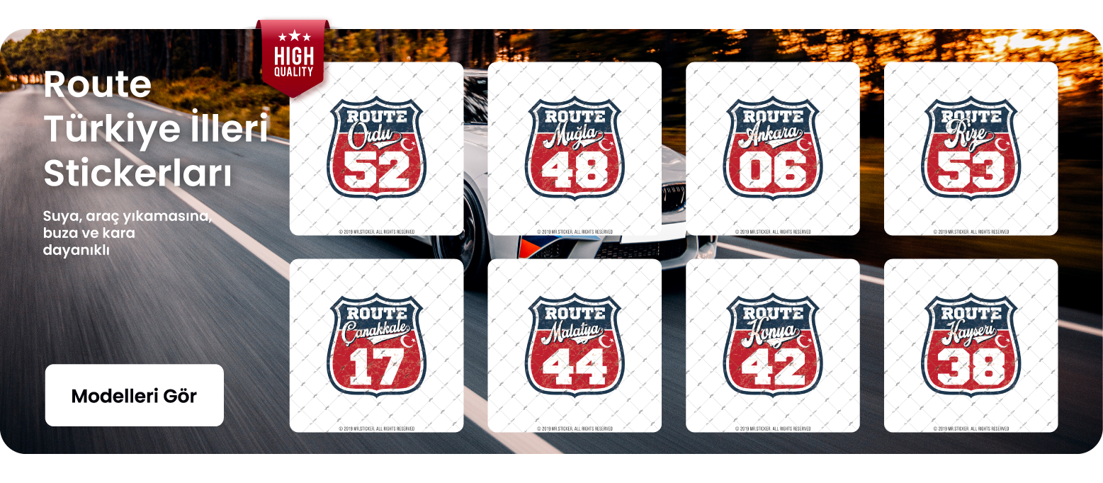 Route Türkiye İlleri