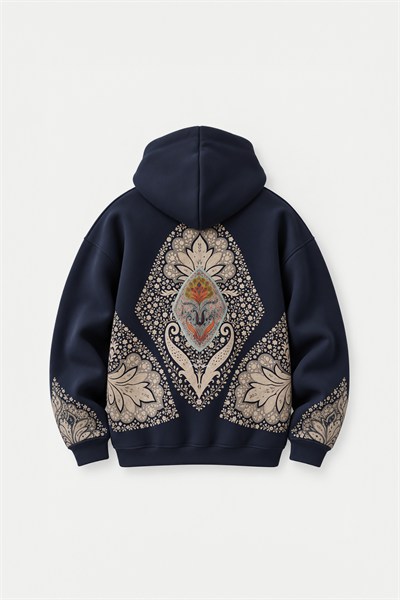 Anatolia Oversize Erkek Sweatshirt Lacivert