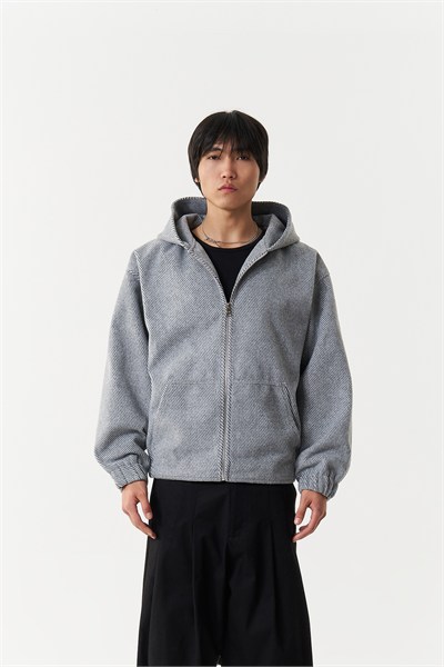Arctic Structure Regular Fit Erkek Ceket Gri