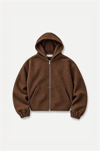 Arctic Structure Regular Fit Erkek Ceket Kahverengi