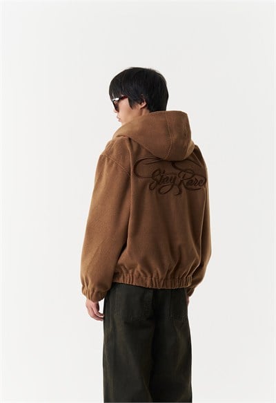 Arctic Structure Regular Fit Erkek Ceket Kahverengi