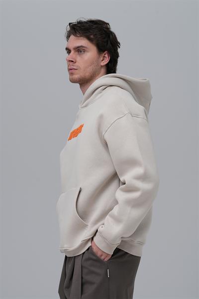 Authentic Oversize Sweatshirt Erkek Stone