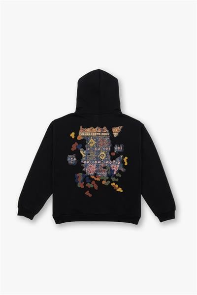 Authentic Oversize Sweatshirt Erkek Siyah