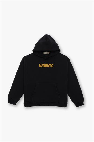 Authentic Oversize Sweatshirt Kadın Siyah