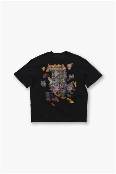 Authentic Oversize Tişört Kadın Siyah