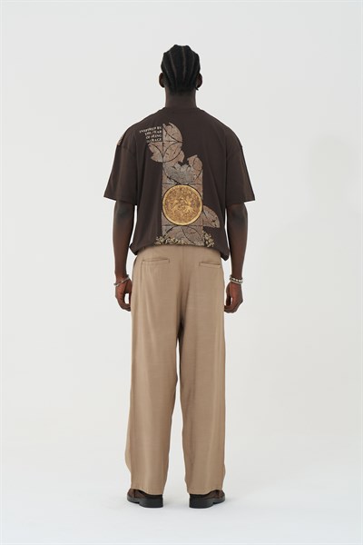 Avenue Relaxed Fit Erkek Pantolon Bej