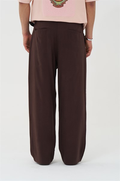 Avenue Relaxed Fit Erkek Pantolon Kahverengi