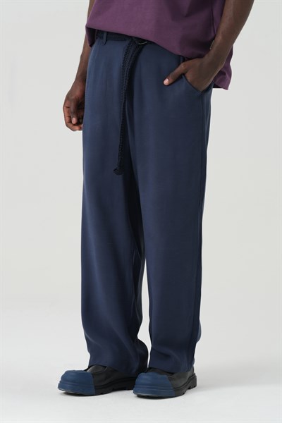 Avenue Relaxed Fit Erkek Pantolon Lacivert