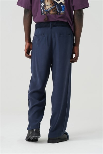 Avenue Relaxed Fit Erkek Pantolon Lacivert