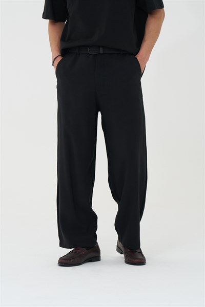 Avenue Relaxed Fit Erkek Pantolon Siyah