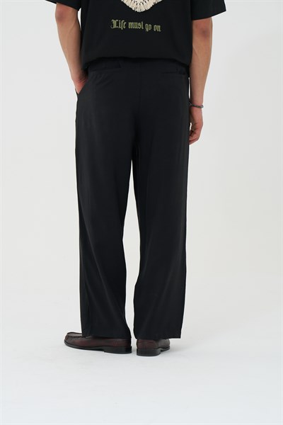 Avenue Relaxed Fit Erkek Pantolon Siyah