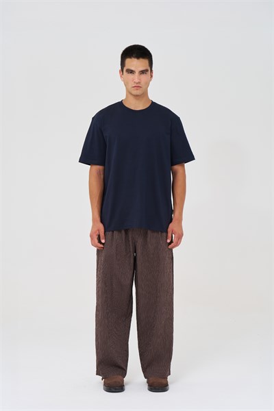 Basic Regular Fit Tişört Erkek /02 Lacivert