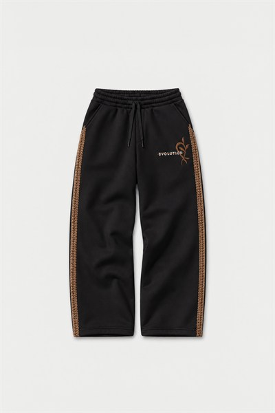 Beyond Evolution Regular Fit Erkek Eşofman Altı Siyah