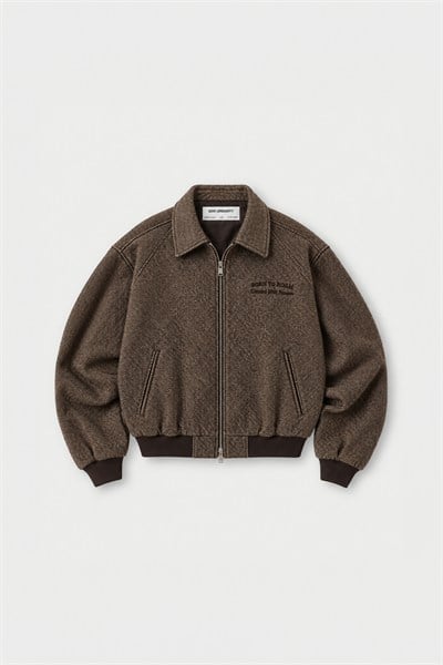 Born to Roam Regular Fit Erkek Ceket Kahverengi