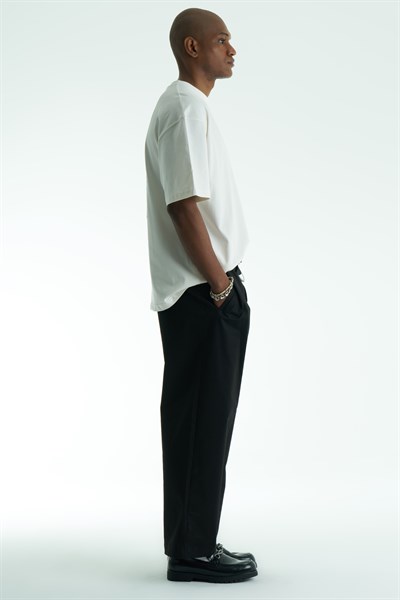Caden Relaxed Fit Erkek Pantolon Siyah