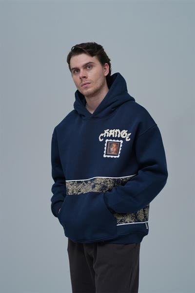 Change Oversize Sweatshirt Erkek İndigo