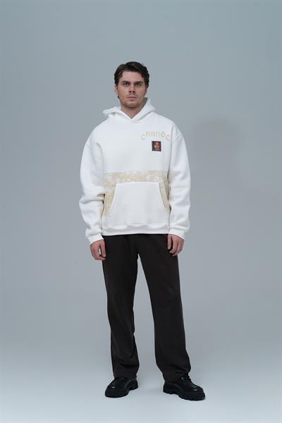 Change Oversize Sweatshirt Erkek Ekru