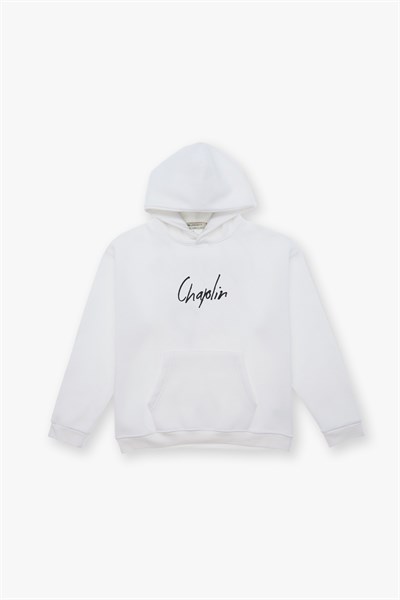 Chaplin Oversize Sweatshirt Kadın Ekru