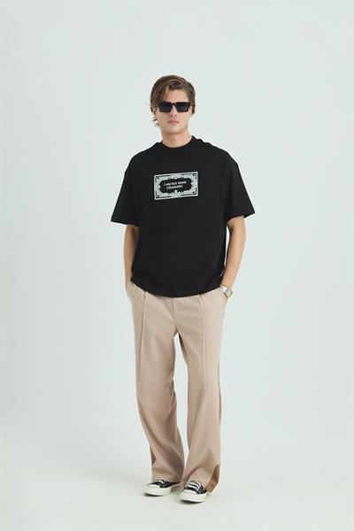 Culture Shift Oversize Tişört Erkek Siyah