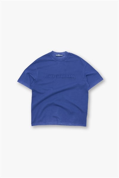 Dreamwashed Oversize Tişört Erkek Mavi