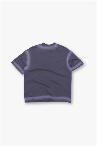 Echo Oversize Tişört Erkek Füme