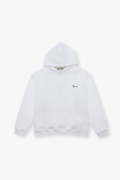 Echoes of Roots Oversize Sweatshirt Erkek Ekru
