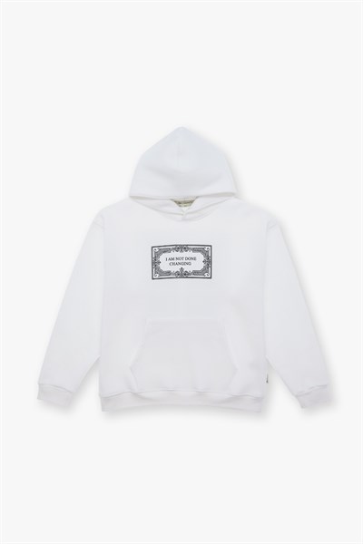 Endless Metamorphosis Oversize Sweatshirt Kadın Ekru