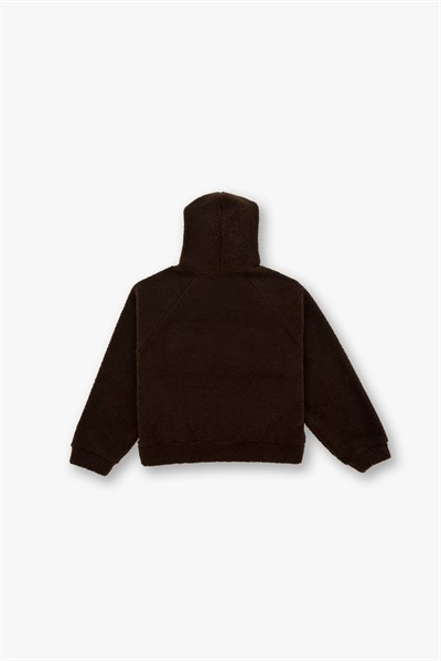Everyday Icon Oversize Welsoft Sweatshirt Erkek Kahverengi