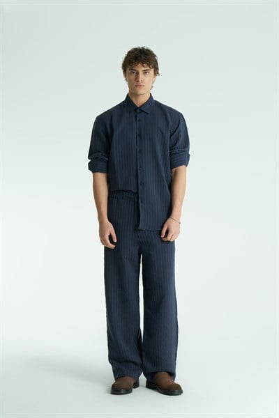 Form Line Relaxed Fit Erkek Pantolon Lacivert