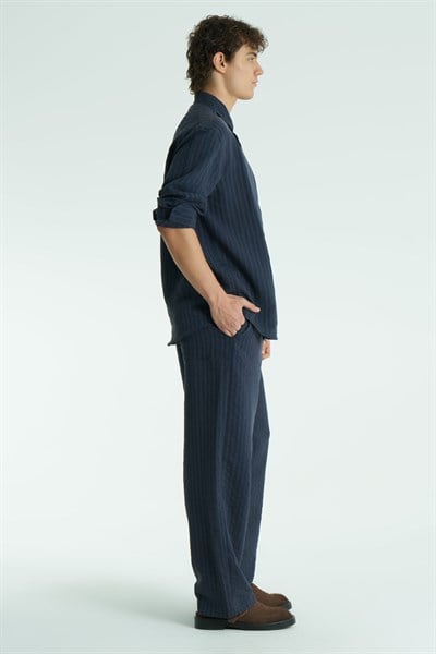 Form Line Relaxed Fit Erkek Pantolon Lacivert