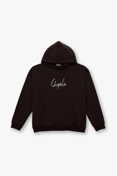 Frames of Laughter Oversize Sweatshirt Erkek Kahverengi