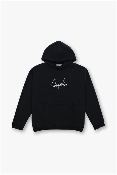 Frames of Laughter Oversize Sweatshirt Erkek Siyah