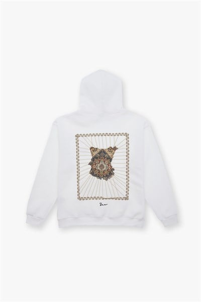 Heritage Threads Oversize Sweatshirt Kadın Ekru