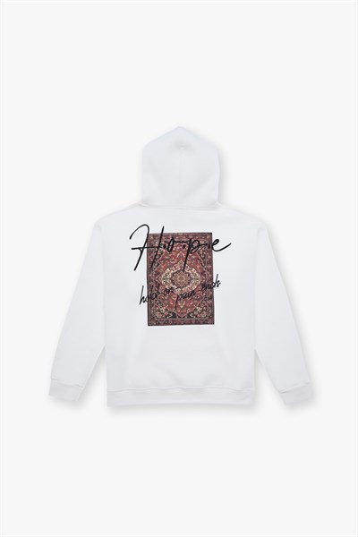 Hope Oversize Sweatshirt Erkek Ekru
