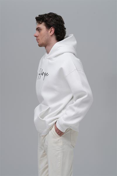 Hope Oversize Sweatshirt Erkek Ekru
