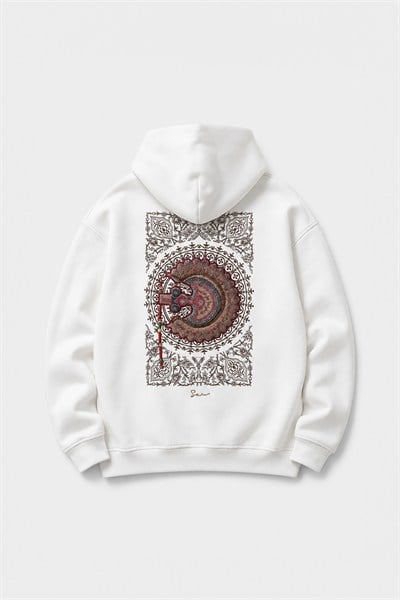 Imperial Relic Oversize Erkek Sweatshirt Ekru