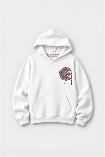 Imperial Relic Oversize Erkek Sweatshirt Ekru