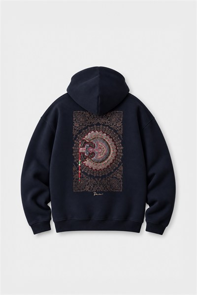 Imperial Relic Oversize Erkek Sweatshirt Lacivert