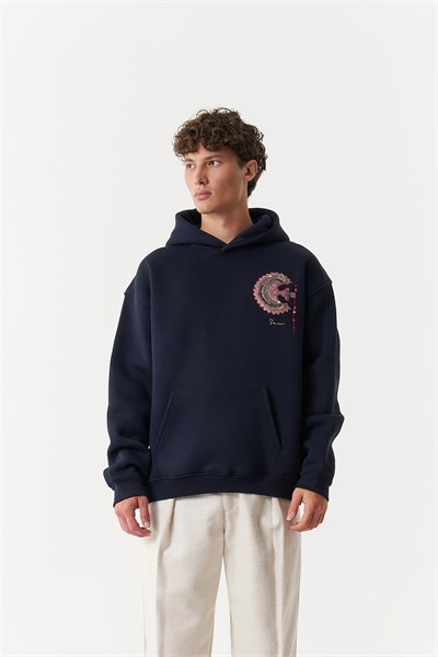 Imperial Relic Oversize Erkek Sweatshirt Lacivert
