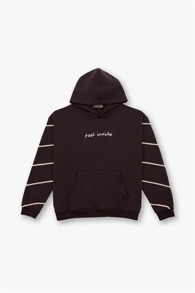 Inner Flow Oversize Sweatshirt Kadın Kahverengi