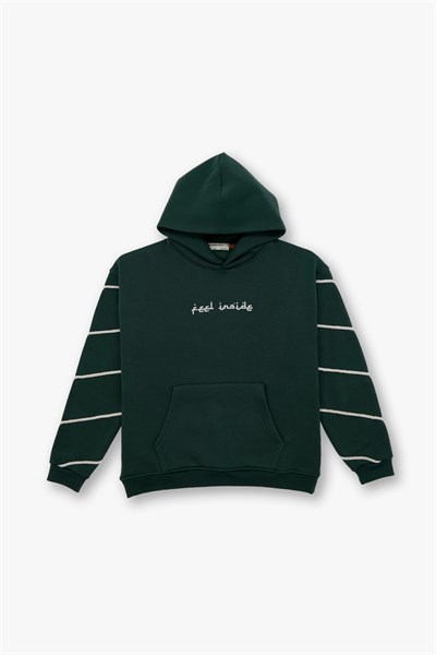 Inner Flow Oversize Sweatshirt Kadın Yeşil