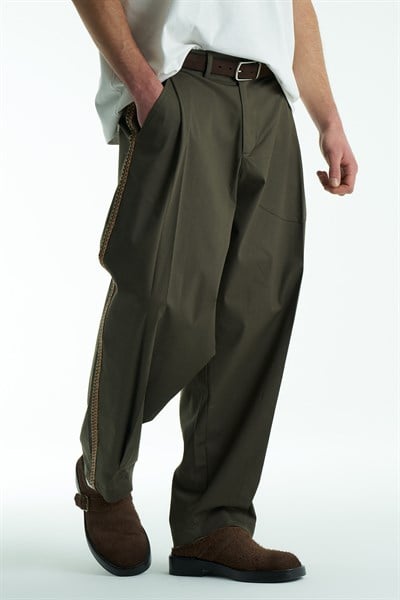 Kairo Relaxed Fit Erkek Pantolon Haki