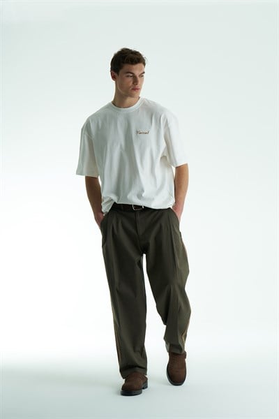 Kairo Relaxed Fit Erkek Pantolon Haki
