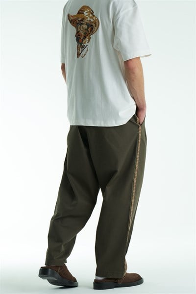 Kairo Relaxed Fit Erkek Pantolon Haki