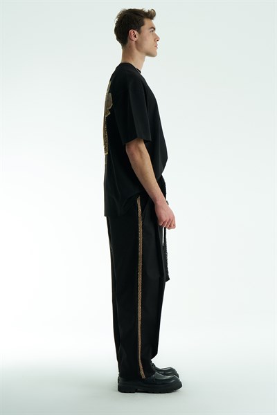 Kairo Relaxed Fit Erkek Pantolon Siyah