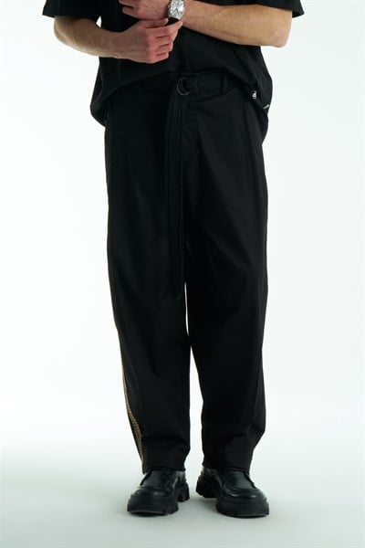 Kairo Relaxed Fit Erkek Pantolon Siyah
