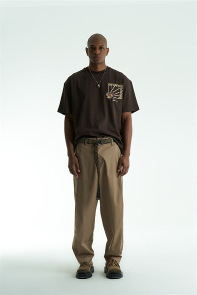 Kairo Relaxed Fit Erkek Pantolon Vizon