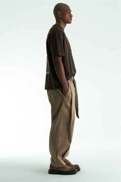 Kairo Relaxed Fit Erkek Pantolon Vizon