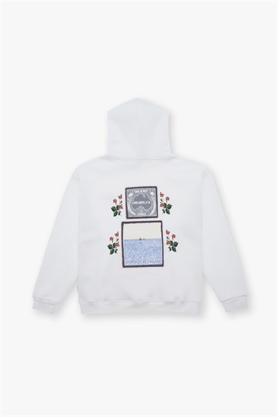 Loneliness Is a Choice Oversize Sweatshirt Erkek Ekru