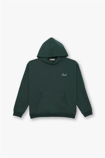 Loneliness Is a Choice Oversize Sweatshirt Erkek Yeşil